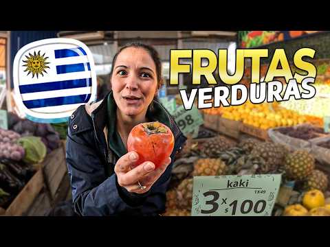 Así están los PRECIOS de las frutas y verduras en Montevideo Uruguay en 2026 🍎🥬