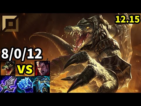 Renekton Top vs Darius - EUW Challenger | Patch 12.15