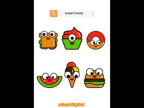 Food Element Keywords in Canva pt1 | #design #canva #shorts  #foryou #fyp