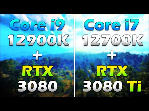 Core i9 12900K + RTX 3080 vs Core i7 12700K + RTX 3080 Ti | PC Gaming Tested