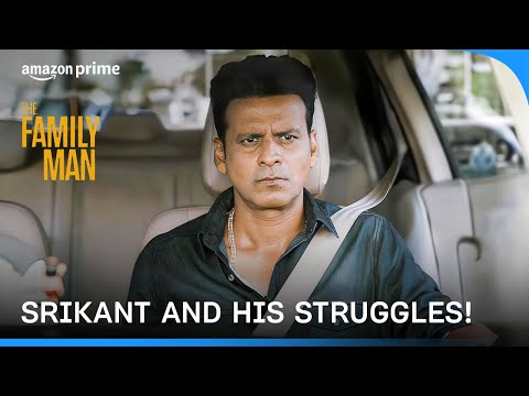 Srikant Tiwari And His Struggles With Atharv! | The Family Man | Prime Video India