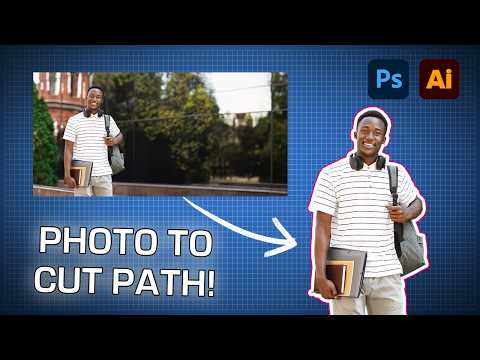 How to Create a Cut Path from a Raster Image