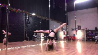 The Scorpio Handstand - A Pole Dance Tutorial by the Irish Pole Dance Academy