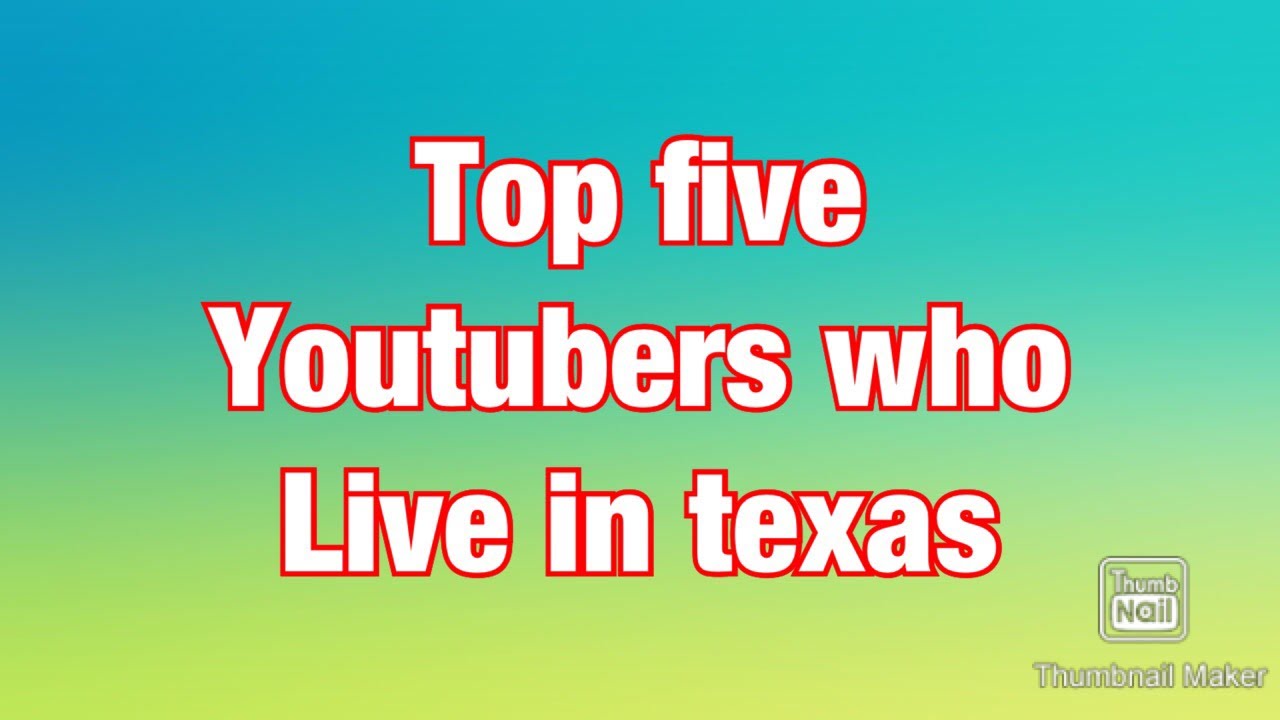 Who is the most famous YouTuber in Texas? Life Set Go