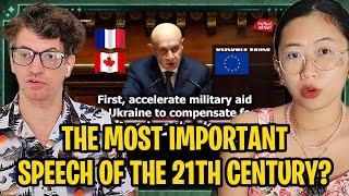 French-Canadian Reacts to Speech from French Senator on Trump and America