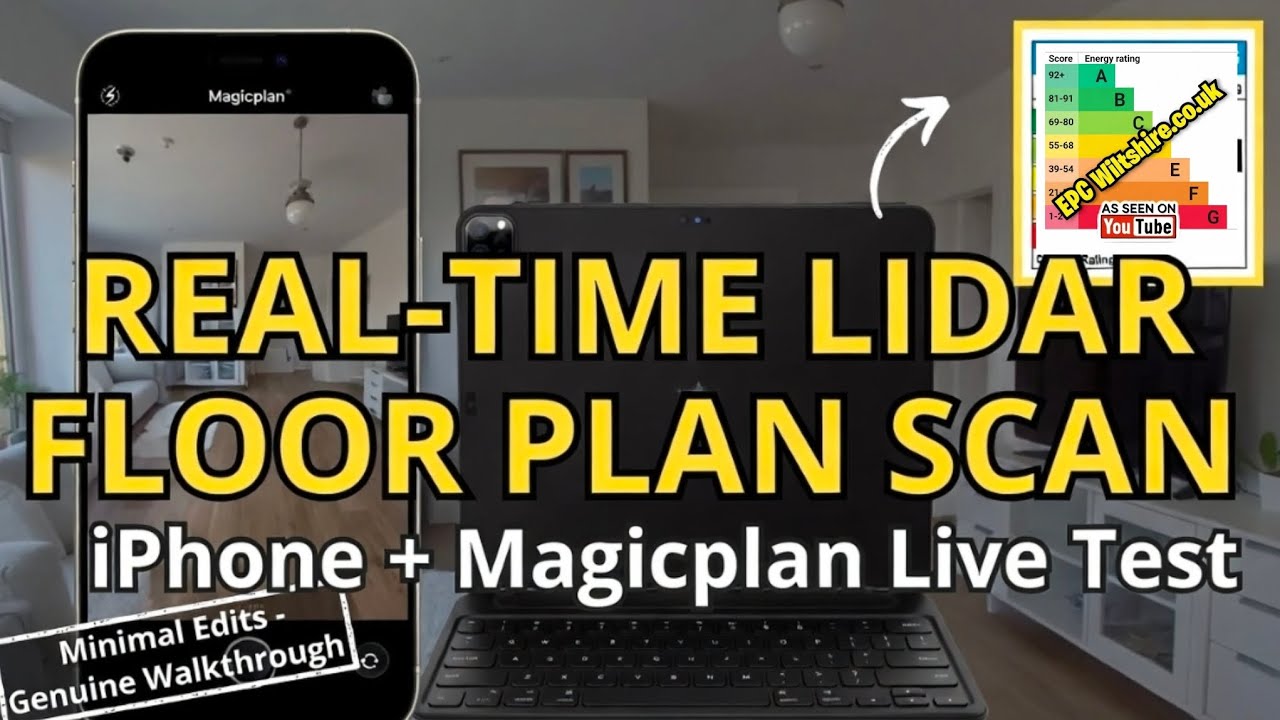 Creating an EPC Floor Plan with LiDAR – Live Test Using iPhone & Magicplan