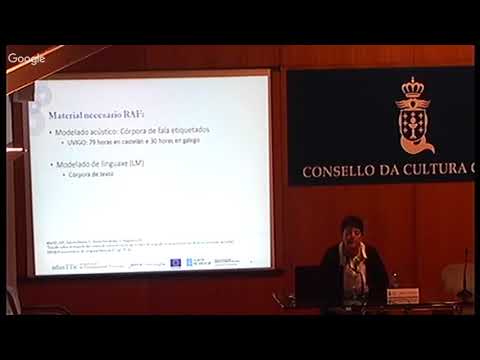 Presentación de sistemas de recoñecemento automático para galego e para lingua de signos española