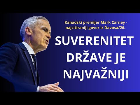 "Nezahvalniče jedan" rekao je  ljutito Trump na govor kanadskog premijera Marka Carneyja. Lekcija.