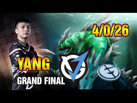 Yang - TideHunter Offlane (4/0/26) | VGJ Thunder - EG | Galaxy Battles: Grand Final