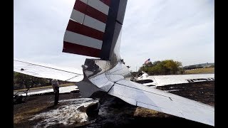 Police Response to Crash of Vintage C-47 "Bluebonnet Belle" in Burnet, Texas