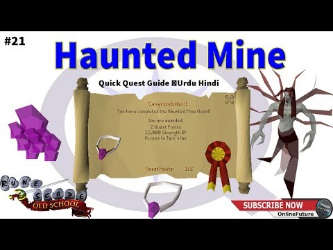 OSRS│How To Complete Haunted Mine Quest 2020 │Quick Quest Guide │Urdu Hindi