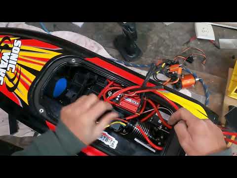 Proboat Sonicwake 4082 Motor/175a ESC upgrade