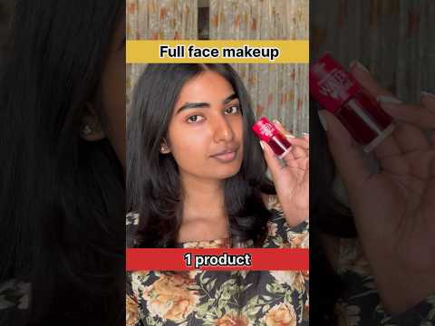 MAKEUP USING WATER TINT ONLY | Lip, Cheek and Eye tint