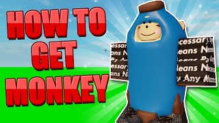 NEW how to get MONKEY WITH DRIP SKIN