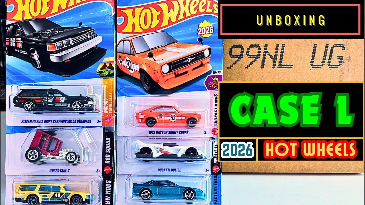 2026 Hot Wheels Case L Super Treasure Hunt Is a Nissan Maxima