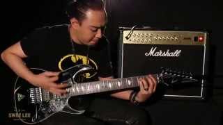Video thumbnail for Quick Riffs: Ibanez UV777P Steve Vai Signature 7-String by Swee Lee