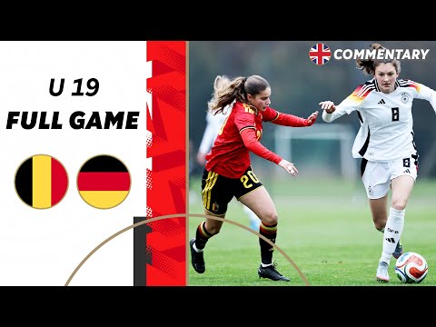 Germany - Belgium | Full Game | Under-19 – Women's EURO Qualifiers