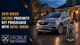 How to Program a 2019 Buick Encore Key with Autel IM608