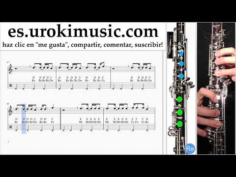 Tutorial de Oboe Nicky Jam ft. Will Smith - Live It Up Clases Notas um-ih927