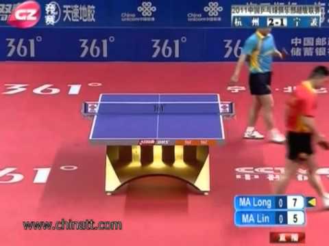 2011 Chinese Super League @CCTV : MA Long - MA Lin [Full Match]