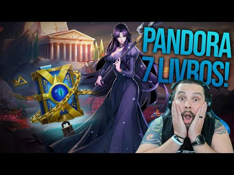 7 LIVROS COMANDANTE PANDORA F2P - BUILD - TIME - COSMO - GAME PLAY - SAINT SEIYA AWAKENING