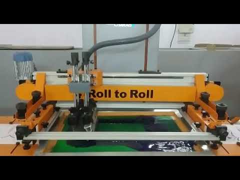 Roll To Roll with IR Screen Printing Machine
