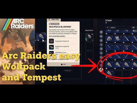 50 Containers in 5 Minutes – EASY Wolfpack & Tempest Blueprint Route (ARC Raiders)