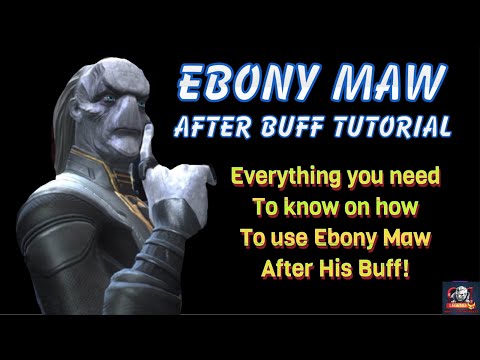 Ebony Maw Buff Tutorial! How to use Ebony Maw after his buff! Everything you need to know on use!