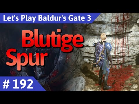 Baldur's Gate 3 deutsch Teil 192 - Blutige Spur Let's Play