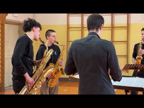 Quartetto di Sax del Liceo Musicale "Lucio Dalla" - Selection from West Side Story