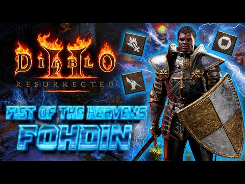 Fist of the Heavens FoH Paladin - Chaos Run // Diablo 2 Resurrected