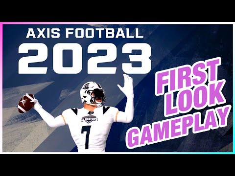 Axis Football 2023 Gameplay First Look (PC) - YouTube