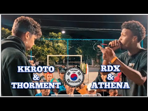 KKROTO & THORMENT vs RDX & ATHENA | SEGUNDA FASE | 5ª EDIÇÃO BATALHA DO COREIÃO