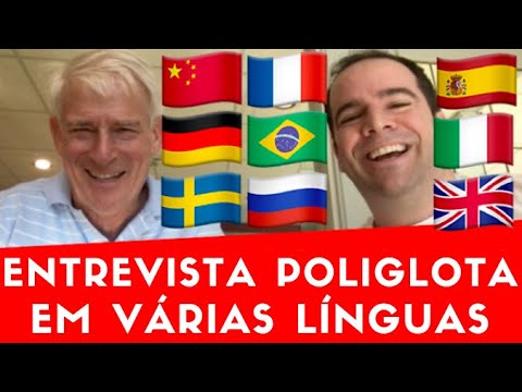 Entrevista Poliglota Em Várias Línguas (Steve Kaufmann & Gabriel Poliglota)