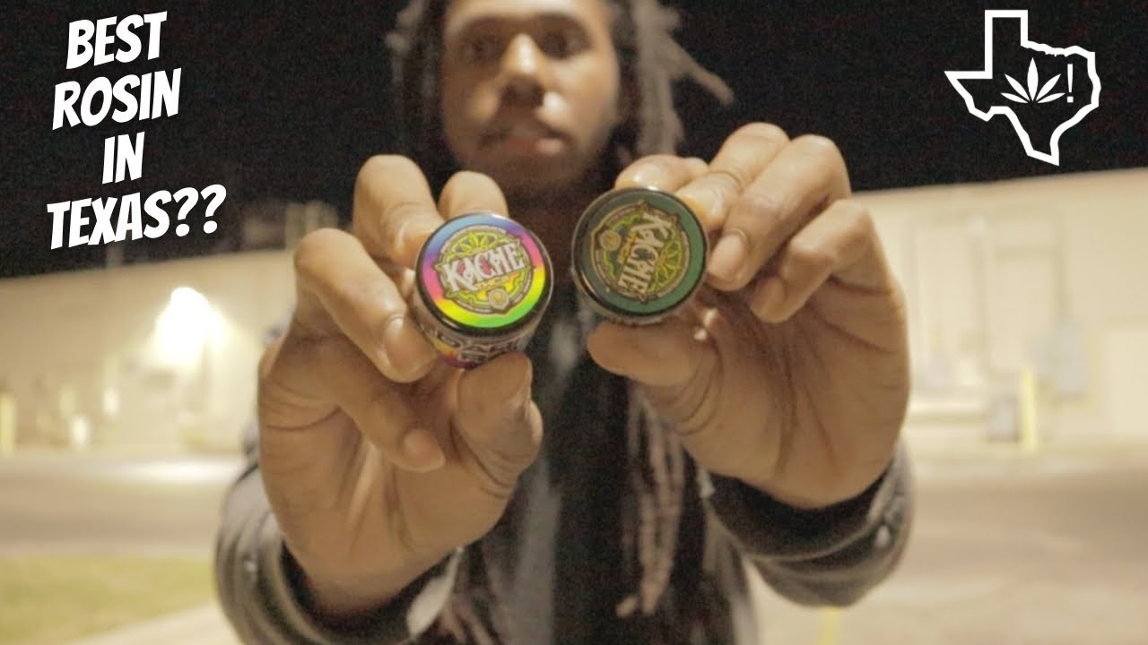 THE BEST ROSIN IN TEXAS?? KACHE THCA 
