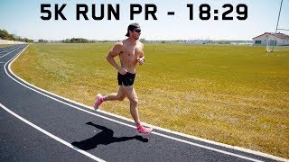 5K RUN PR | 18:29 At 194 Pounds