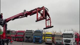 Cami&atilde;o plataforma MAN TGS 18.360 Fassi F145AS22 Baustoff/Eu5 | Imagem 4 - Autoline