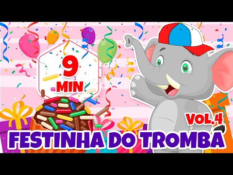 Festinha do Tromba Vol. 4 - Giramille 9 min | Desenho Animado Musical