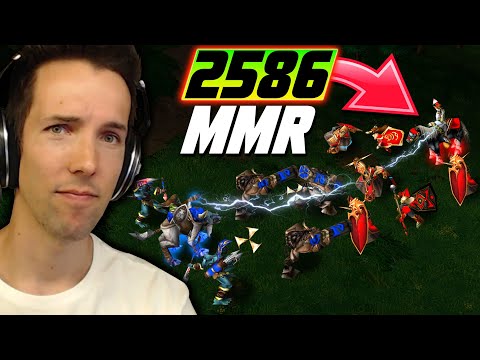 Facing the RANK 2 Human player on Warcraft 3 Champions: Deathnote!