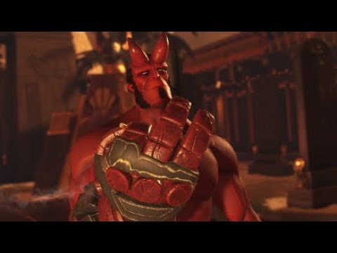 Thanks for the light, pal - Injustice 2 Hellboy Combo Video (191-670 Damage)