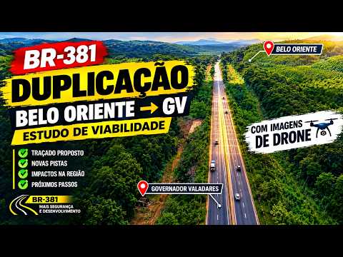 BR-381 Será que Vai Sair do Papel? Duplicação de Belo Oriente até GV - KaiZerHobbY