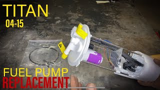 Nissan Titan Fuel Pump Assembly Replacement (tips and Tricks)