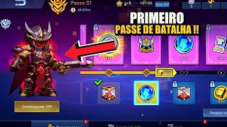 Comprei o PRIMEIRO PASSE DE BATALHA no NOVO BEDWARS do BLOCKMAN GO !!