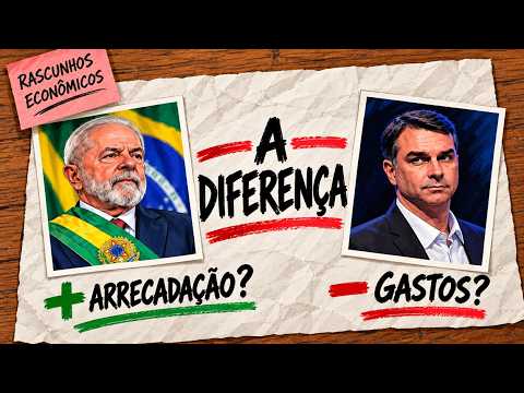 LULA X FLÁVIO BOLSONARO: A GRANDE DIFERENÇA ECONÔMICA