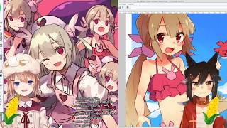 ふたりでおえかき　５０００人ありがと～～！！！！＃３