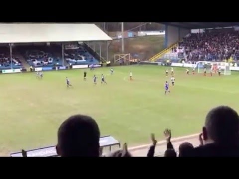 James Bolton makes it 2-0 to the Shaymen