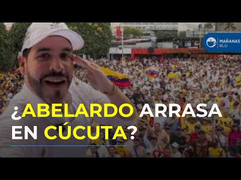 Abelardo de la Espriella llenó Cúcuta: ¿el candidato que más convoca en campaña?