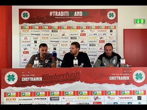 Pressekonferenz nach RWO - 1. FC Bocholt