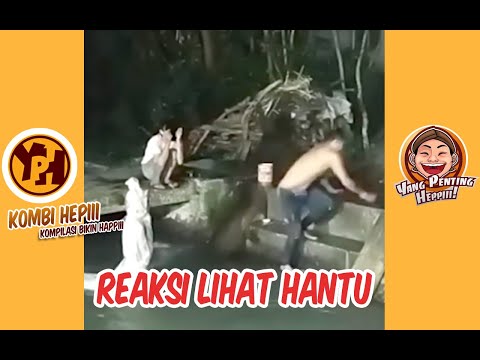 kombi-heppiii-reaksi-melihat-hantu