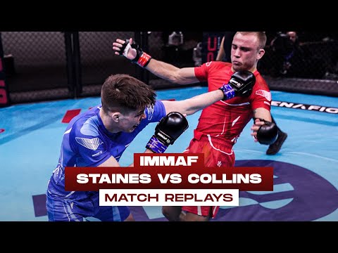 George Staines vs. Shane Collins | FULL FIGHT | 2022 IMMAF World Championships